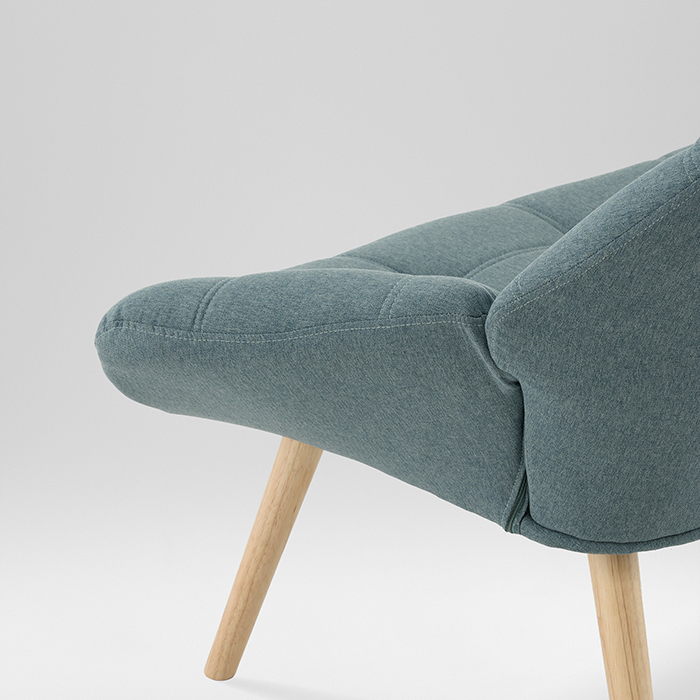 Кресло Олби Квадро зелёный Stool Group QH-8927K 875-12 green