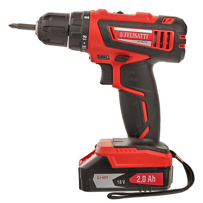 Дрель-шуруповерт аккумуляторная ДА-13/18Л3 Felisatti 168.5.2.00