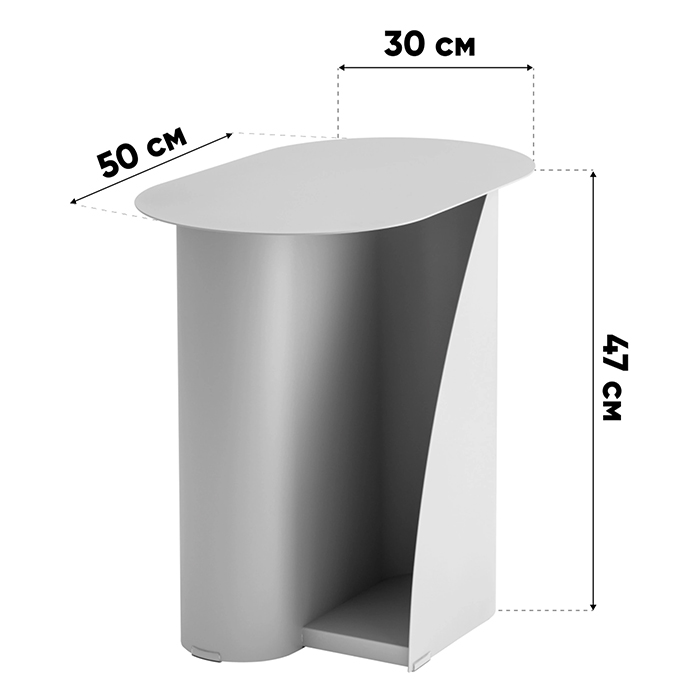 Журнальный столик Yvaine металл бежевый Stool Group MT-104-1 DB-003