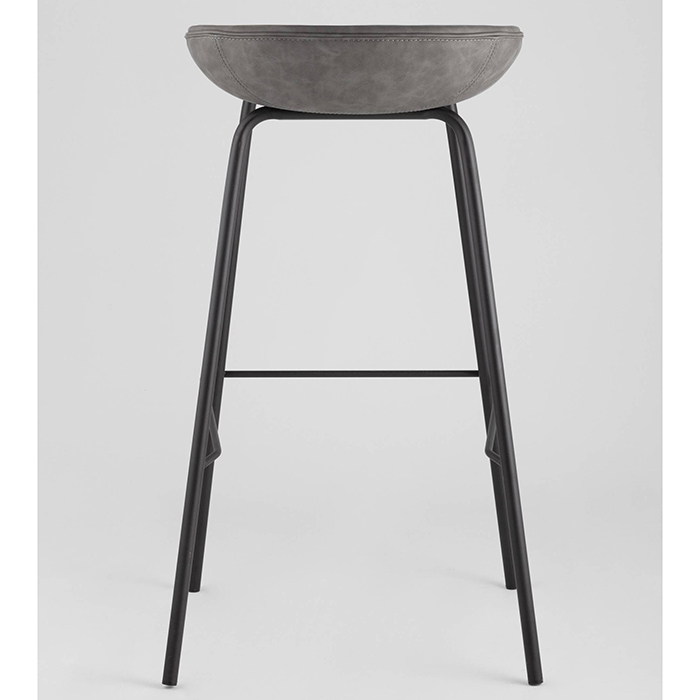 Стул барный Турин серый экокожа Stool Group 8319TB GREY