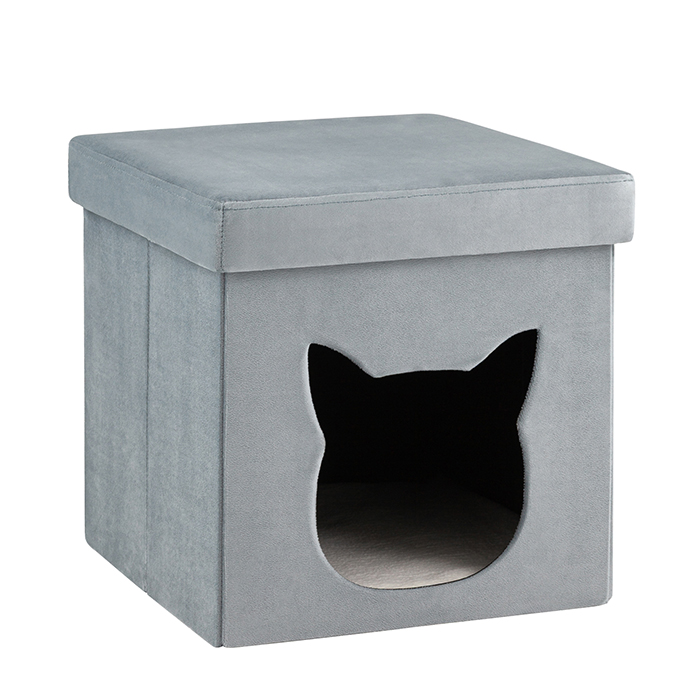 Пуф складной с ящиком Store Pet бирюзовый Stool Group HS-PT55 V57