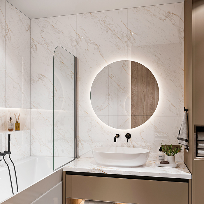 Керамогранит Marble River Flow Endless Glossy  Buono Ceramica MVL5500P