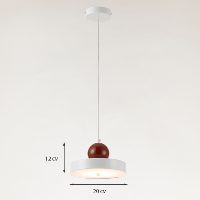 Светильник подвесной Kowal TUUS TLD-K0104-018-WH