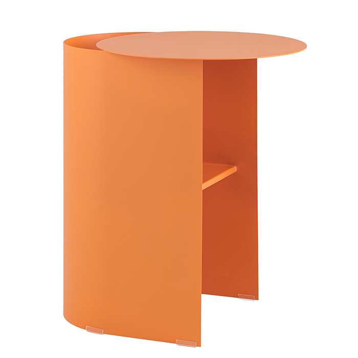 Журнальный столик Floire металл оранжевый Stool Group MT-143 DB-009