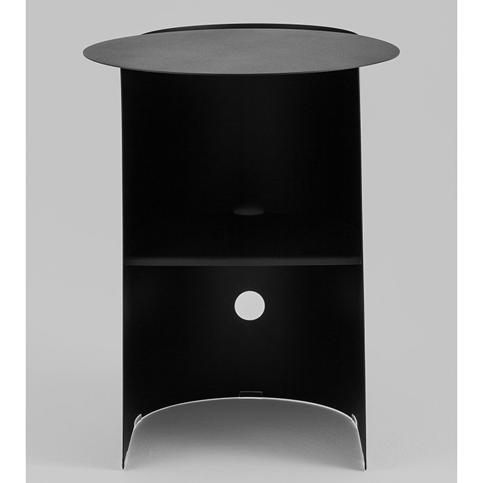 Журнальный столик Floire металл черный Stool Group MT-143 DB-001