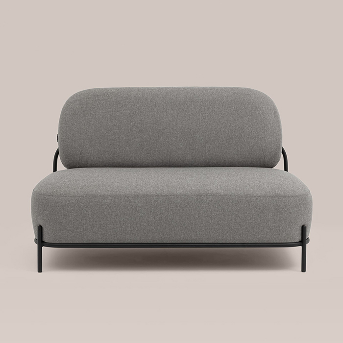 Диван Стоун рогожка серый Stool Group vd-dv-stone-f21
