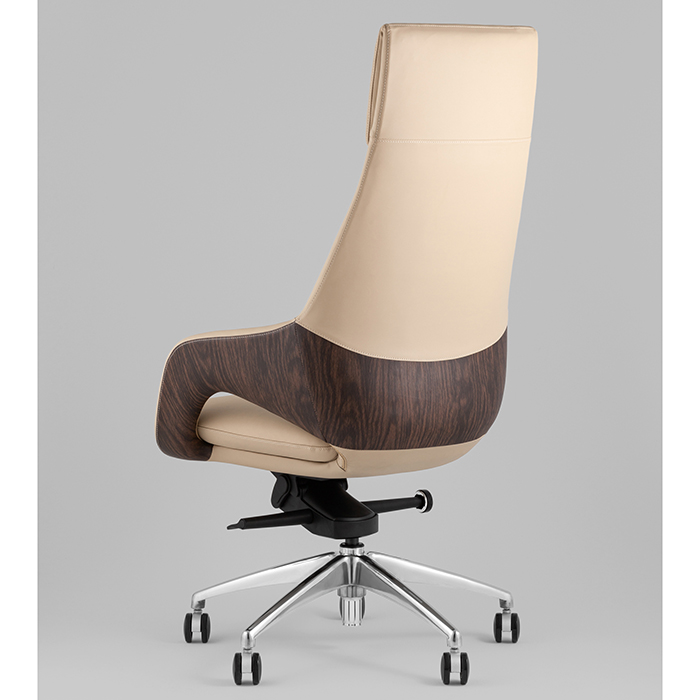 Кресло офисное TopChairs Reign бежевый Stool Group A666 2006-11