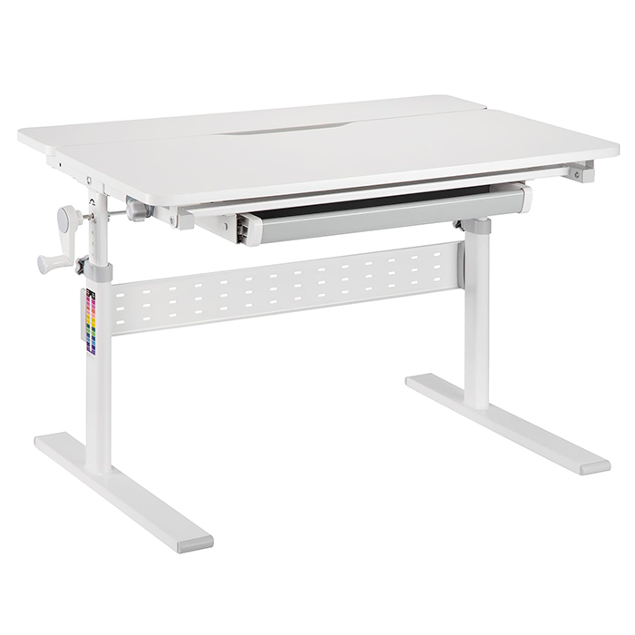 Парта растущая E601 белый Stool Group desk E601 white