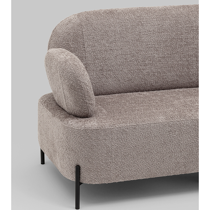Диван Кэнди букле капучино Stool Group vd-dv-candy-cm20