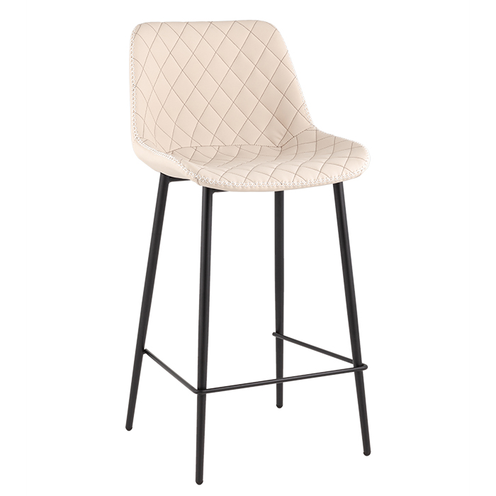 Стул барный Arch экокожа светло-серый Stool Group CQ-8397A - 232-22