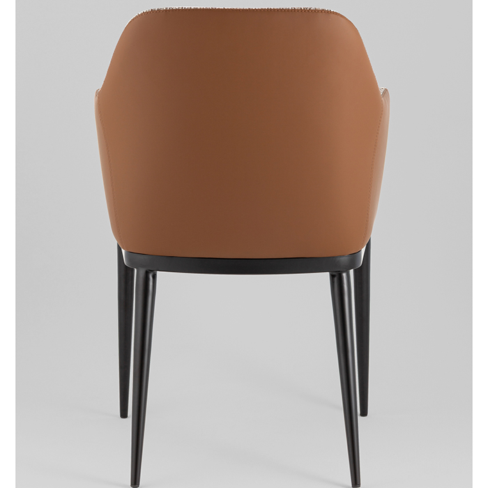 Стул Itan NC коричневый с экокожей Stool Group DC1122 997-7+ PU8161s