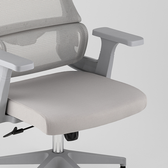 Кресло офисное TopChairs Vantage серый Stool Group WH-978AG grey