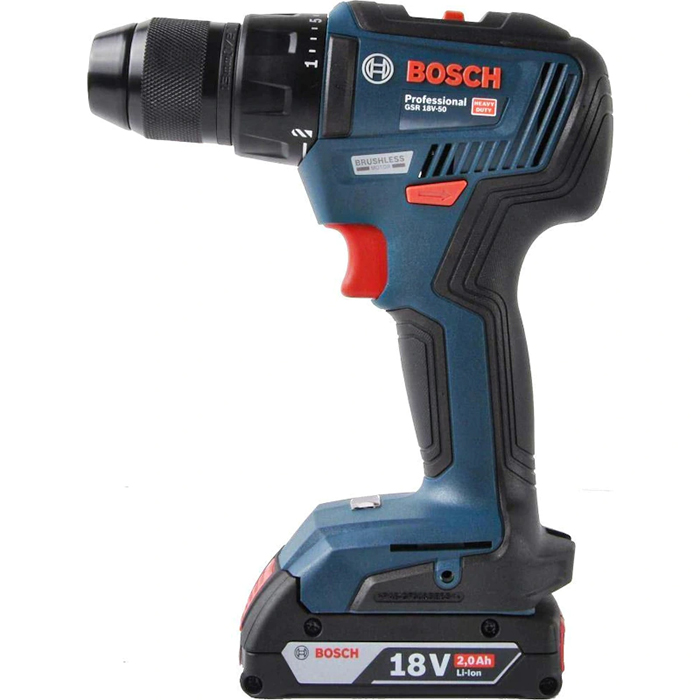 Дрель-шуруповерт аккумуляторная GSR 18V-50 Bosch 06019H5000