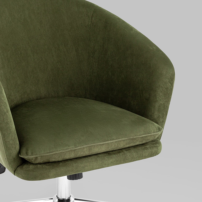 Кресло регулируемое Харис замша хаки Stool Group HARRIS HY-53