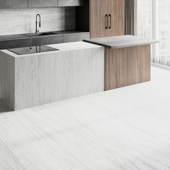 Керамогранит Stones Travertino Grey Matt  Buono Ceramica S4443M