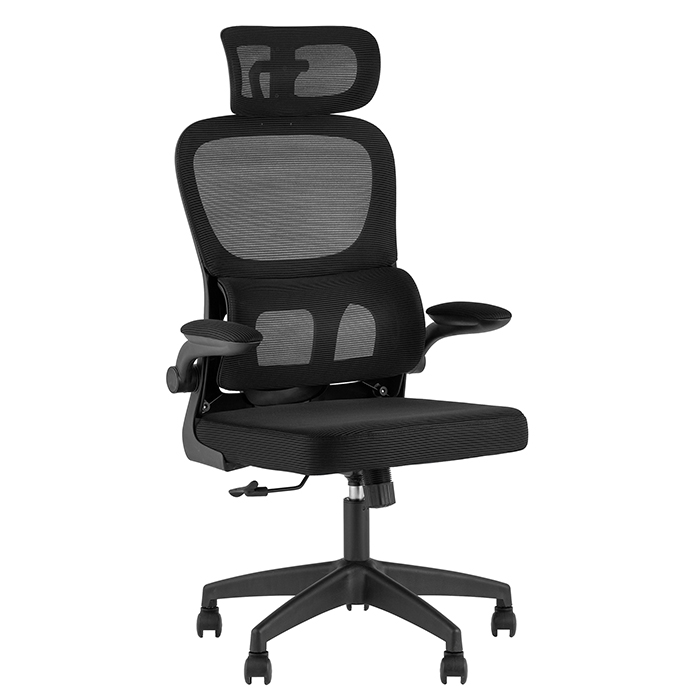 Кресло офисное TopChairs Core Expert чёрный Stool Group OUE-2529 black