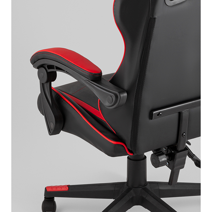 Кресло игровое TopChairs Shadow чёрно-красный Stool Group GF-8079 black+red