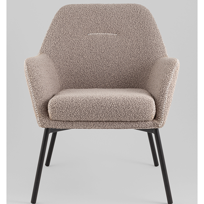 Кресло-лаунж Joaquin серый Stool Group CQ-1763A - BMG K8022-8
