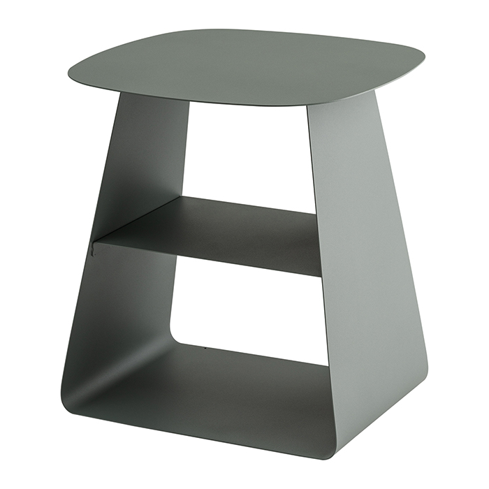 Журнальный столик Leyre металл зелёный Stool Group MT-123S DB-022