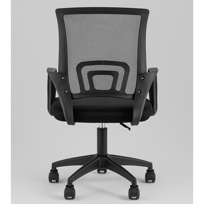 Кресло офисное TopChairs Simple чёрный Stool Group OUE-2501 black