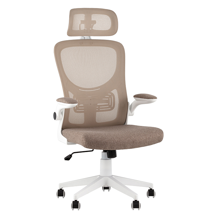 Кресло офисное TopChairs Airone бежевый Stool Group D-516-1 beige
