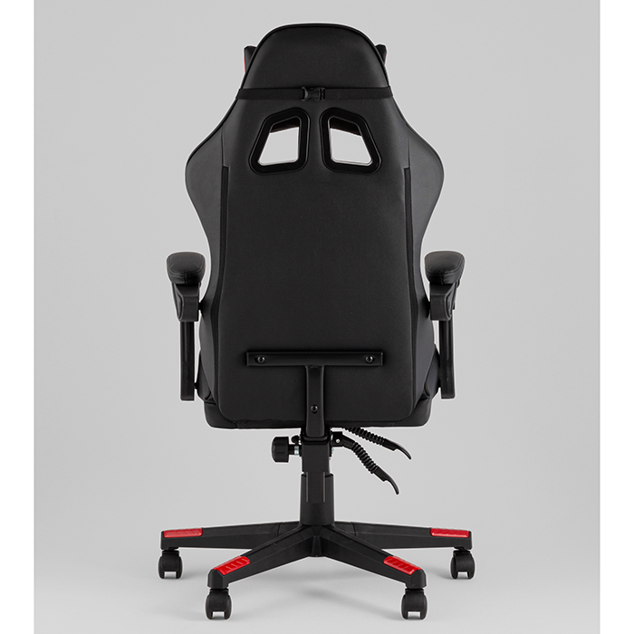 Кресло игровое TopChairs Commander чёрно-красный Stool Group GF-8082 black+red