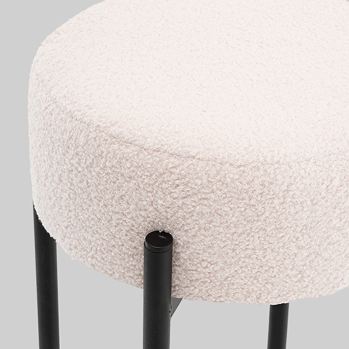 Стул барный Беккет букле бежевый Stool Group SSP 135-86043