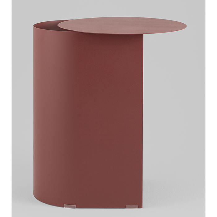 Журнальный столик Floire металл бордовый Stool Group MT-143 DB-032