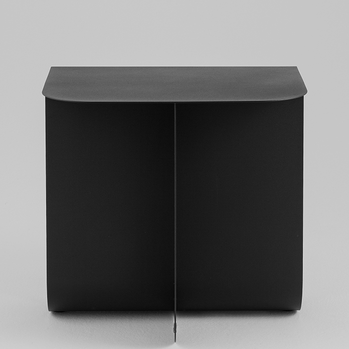 Журнальный столик Laure металл чёрный Stool Group MT-136S DB-001