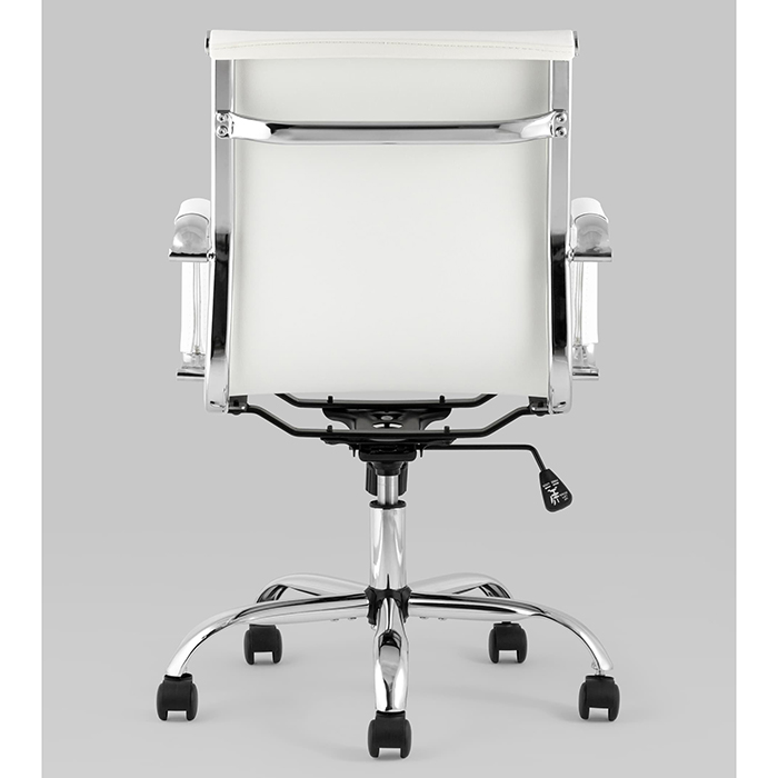 Кресло офисное TopChairs City белый Stool Group D-101 white