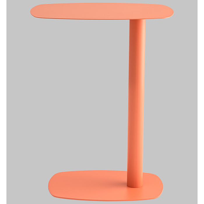Журнальный столик Eanna S металл коралловый Stool Group MT-190S DB-011