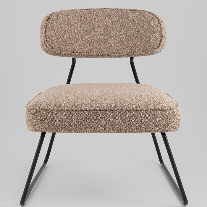 Кресло-лаунж Kate бежевый Stool Group CQ-2020 - BMG K8022-6