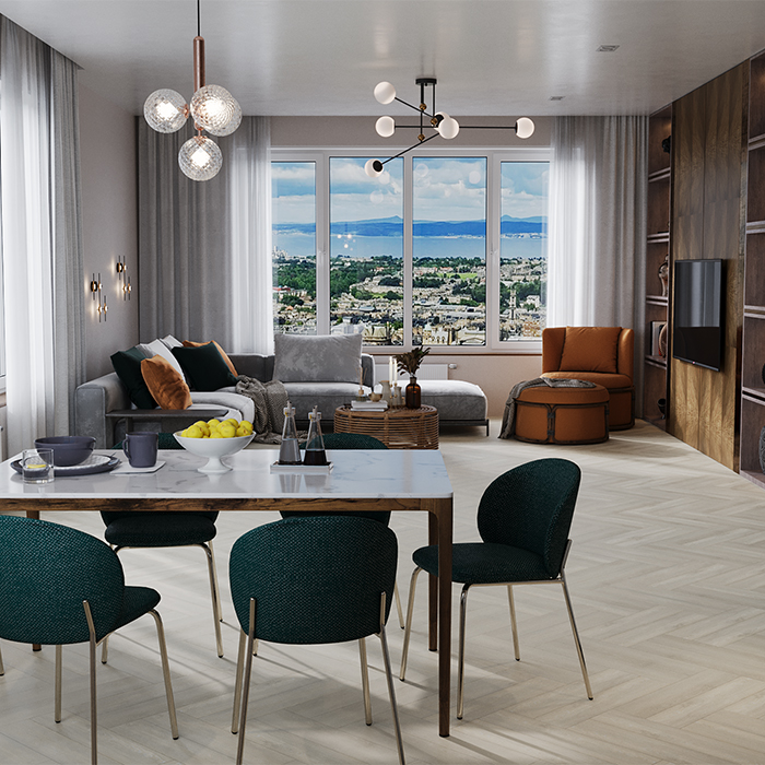 Плитка LVT Radiante Art Parquet LVT Tulesna 1005-401