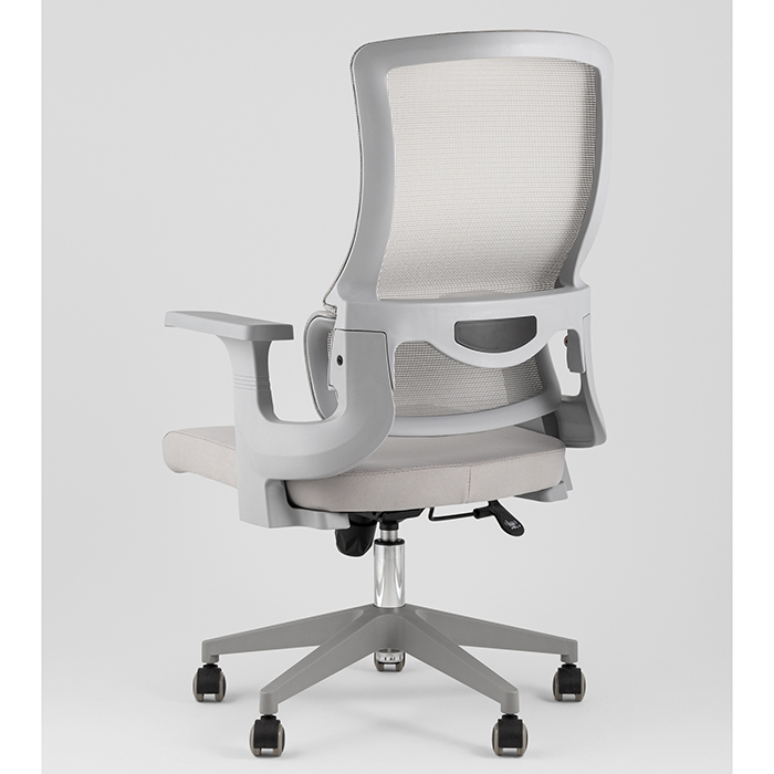 Кресло офисное TopChairs Argo серый Stool Group WH-978BG grey