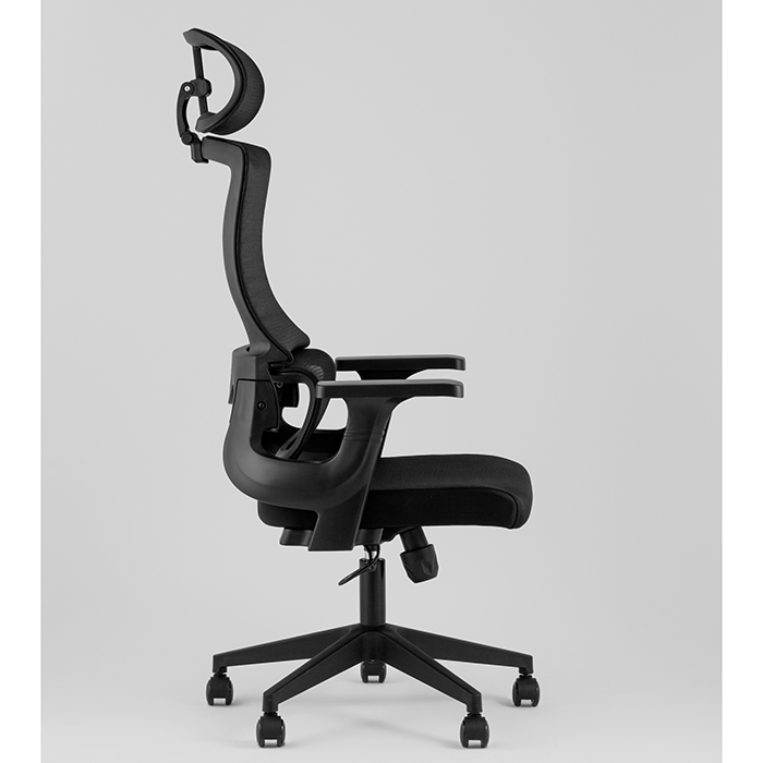 Кресло офисное TopChairs Vantage чёрный Stool Group WH-978A black 