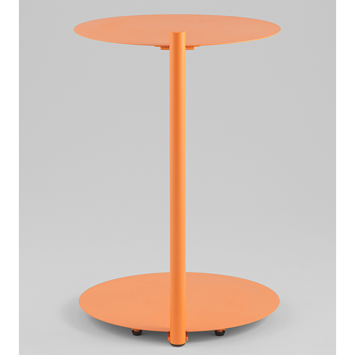 Журнальный столик Siara металл оранжевый Stool Group MT-214 DB-009