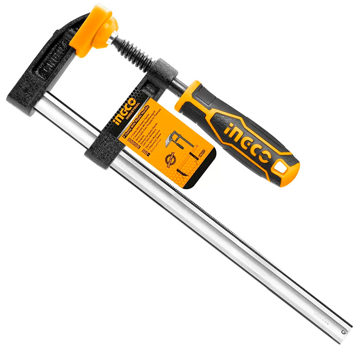 Струбцина F-типа 500мм Ingco HFC021202