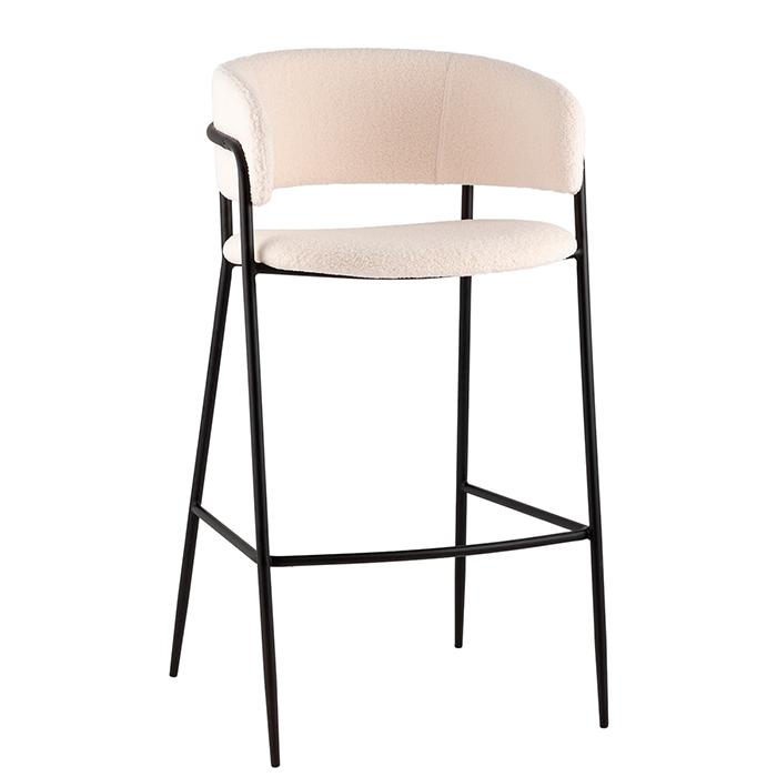 Комплект барных стульев Нэлли белый (2 шт) Stool Group FDC9376-B 1953-1 X2