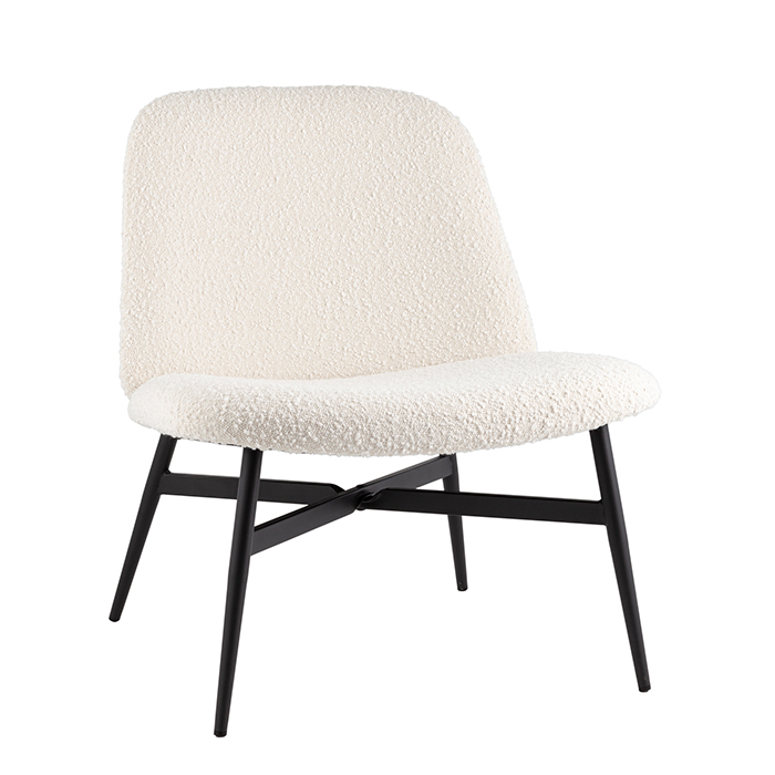 Кресло-лаунж Ease белый Stool Group DM5052 BMG2635-1 White