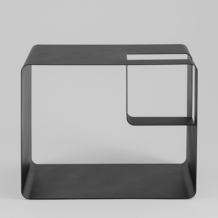 Журнальный столик Viwa металл чёрный Stool Group MS-150-1 DB-001