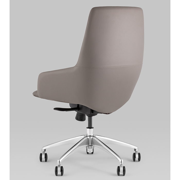 Кресло офисное TopChairs Bow серый Stool Group A332-A 270-38