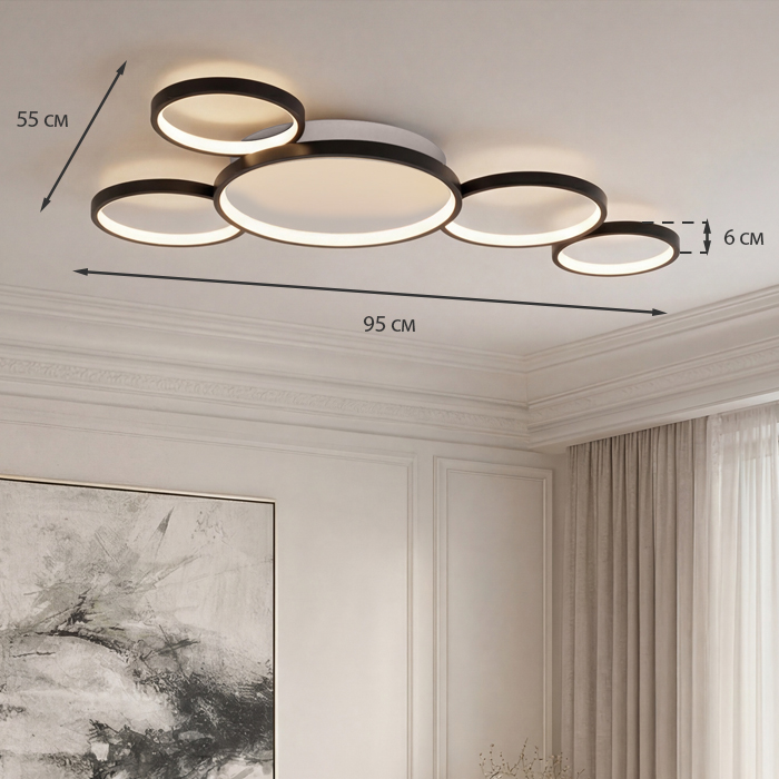 Люстра Veloce BOJENI BLD-V0104-060