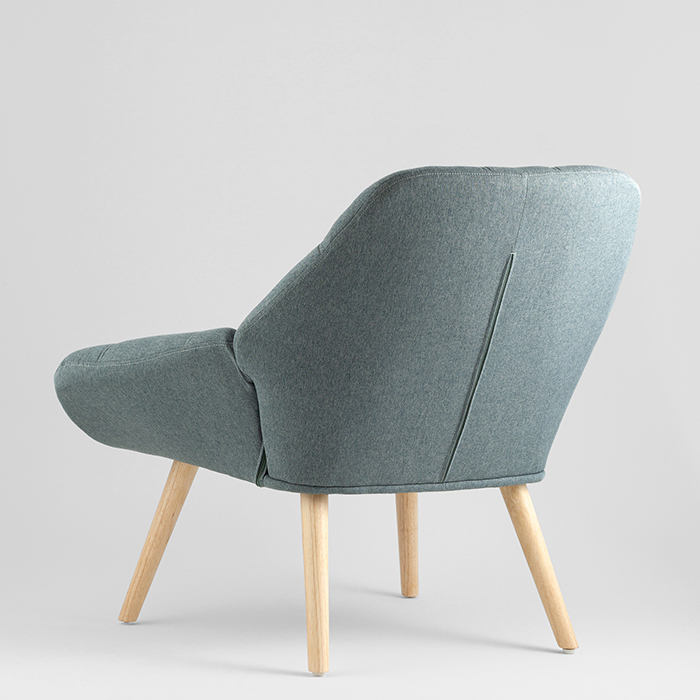 Кресло Олби Квадро зелёный Stool Group QH-8927K 875-12 green