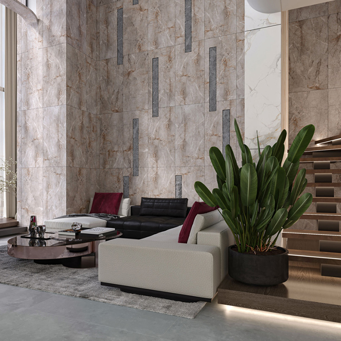 Керамогранит Stones Lester Grey Mat Buono Ceramica S4431M