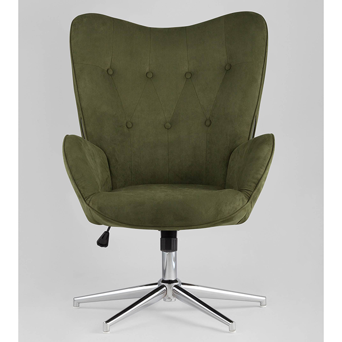 Кресло регулируемое Филадельфия замша хаки Stool Group FUCHS HY-53