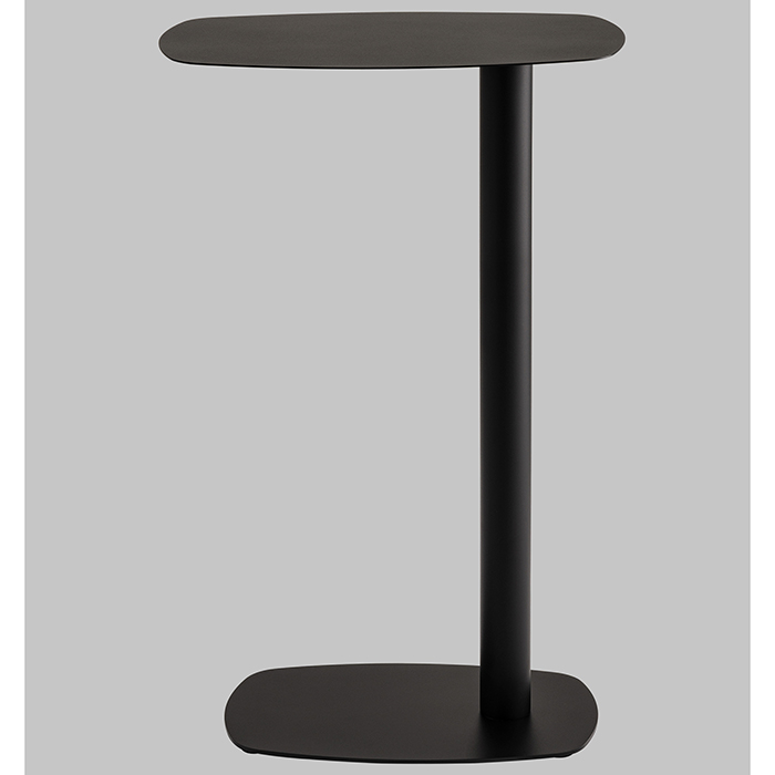 Журнальный столик Eanna L металл чёрный Stool Group MT-190L DB-001