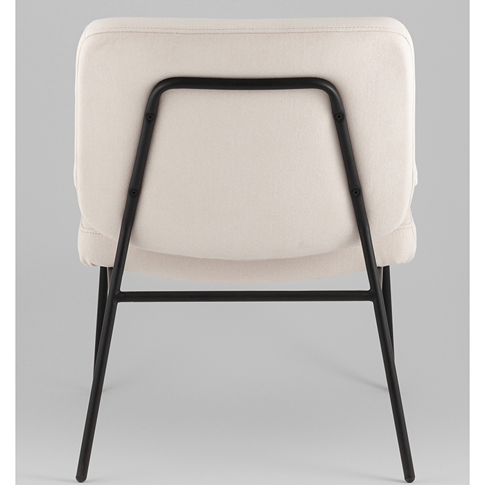 Кресло Эбигейл велюр молочный Stool Group LV-120-E10-01