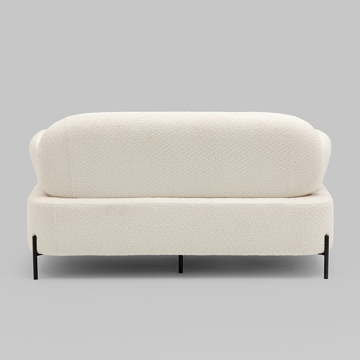 Диван Кэнди букле белый Stool Group vd-dv-candy-cm01