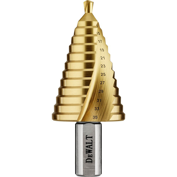 Сверло ступенчатое по металлу 5-35 мм DeWalt DT90247-QZ