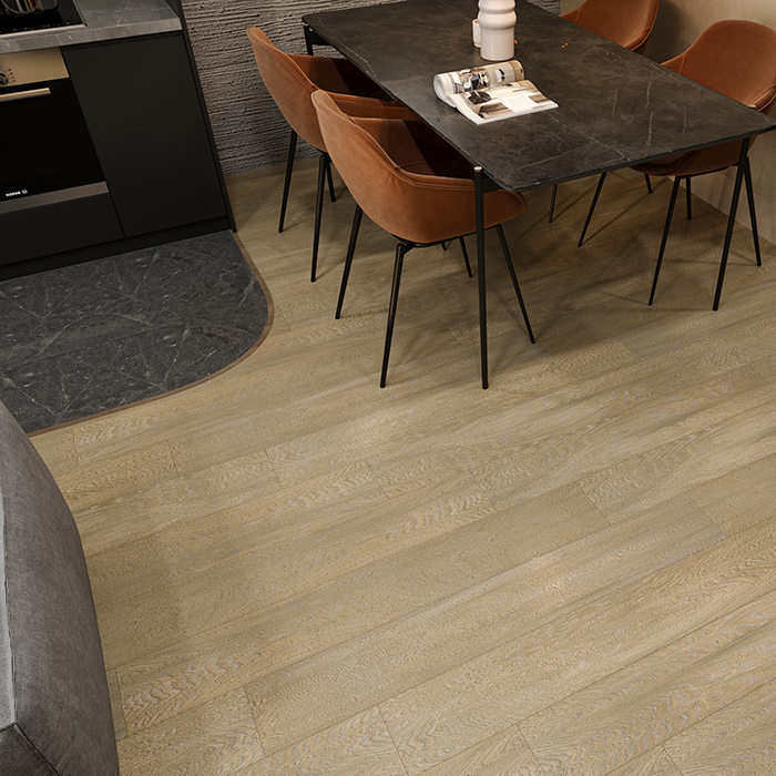 Ламинат Дуб Скай Herringbone Elegant Strong Norland LF304-14